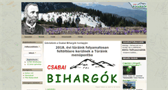 Desktop Screenshot of csabaibihargok.hu